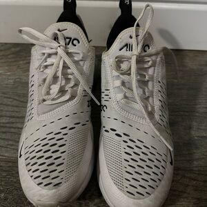 White Nike 270 air max. Size 7